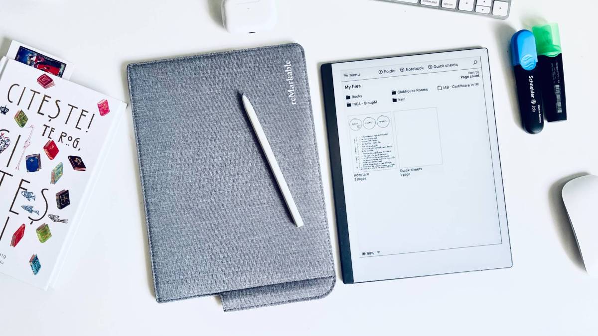 Decembrie 2021: Am vandut 56 de tablete reMarkable 2 in valoare de 27.832&nbsp;euro