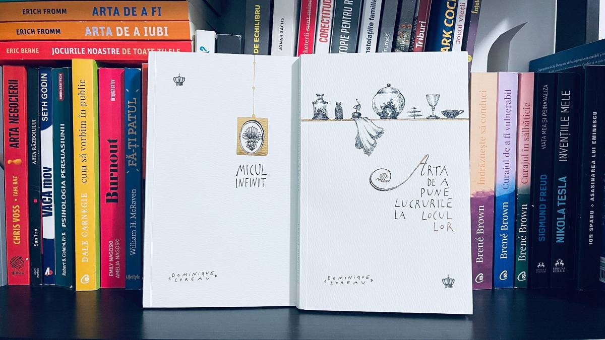 📚 Despre filosofia minimalismului: «Micul infinit» si «Arta de a pune lucrurile la locul lor» de Dominique&nbsp;Loreau
