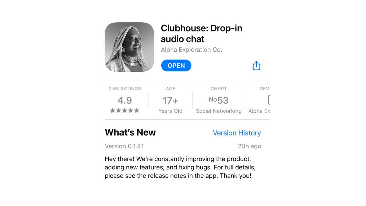 Updates: Dandara Pagu, noul icon Clubhouse, plus mai putine notificari si usurinta de a crea&nbsp;cluburi
