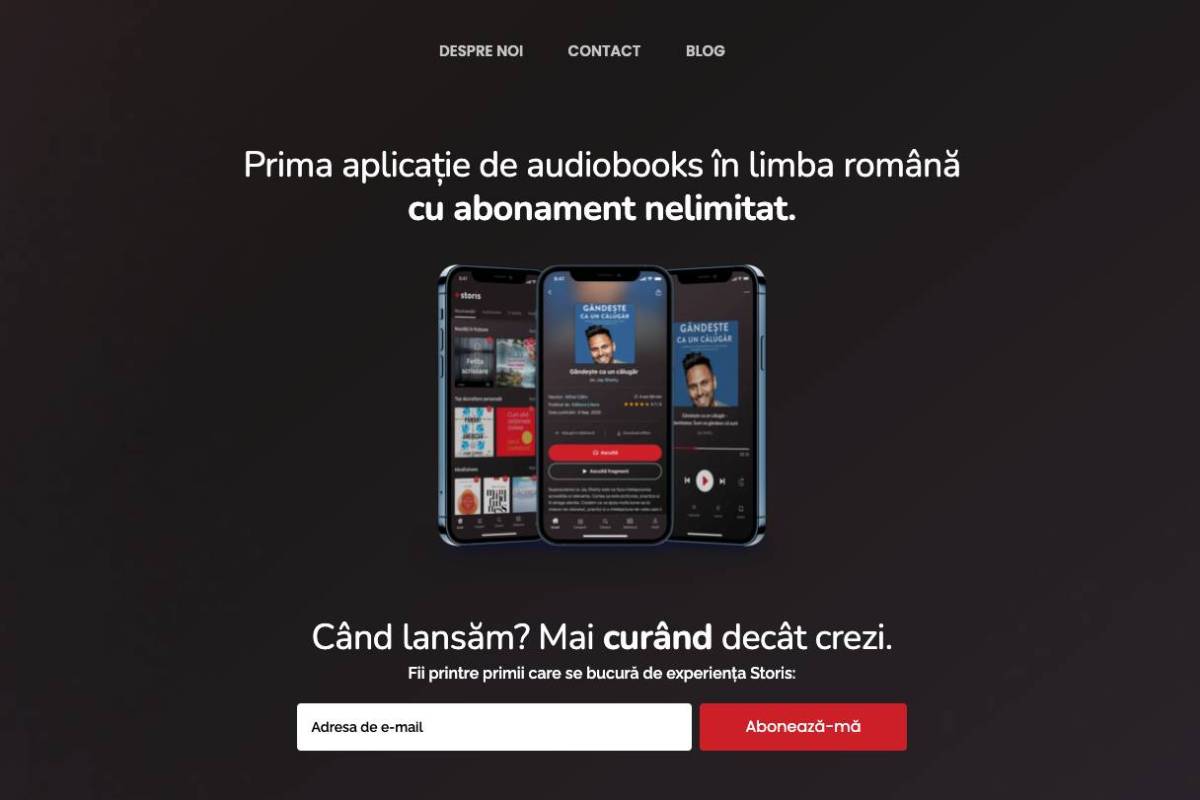 Cati bani a ridicat Storis, start-up romanesc de audiobooks, e-books si podcasts, de pe&nbsp;Seedblink?